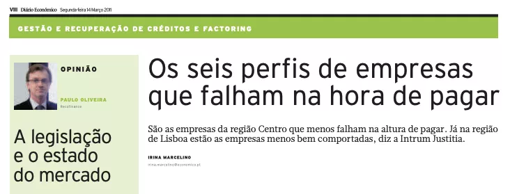 2013 - Reconfinance no Diario Economico
