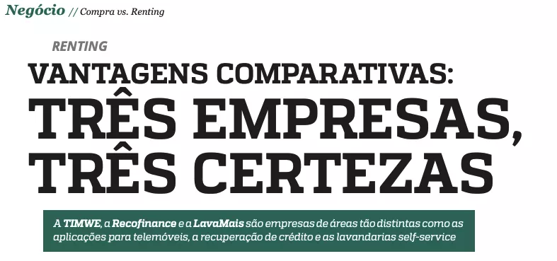 2013 - Reconfinance na Revista Bons Negocios
